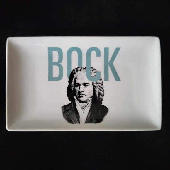 Crate & Barrel Craft Beer Craft Beer Barware Snack Tray -  Boch Bach Tray - Picture 1 of 5